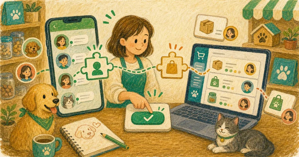 LINE 好友不等於 WooCommerce 客人：寵物電商 LINE 身分綁定的正確作法