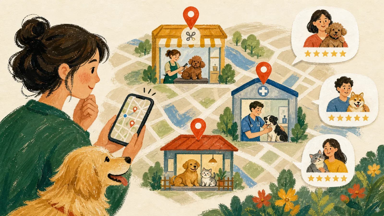 寵物業在地 SEO 完整指南：讓附近飼主從 Google Maps 找到你