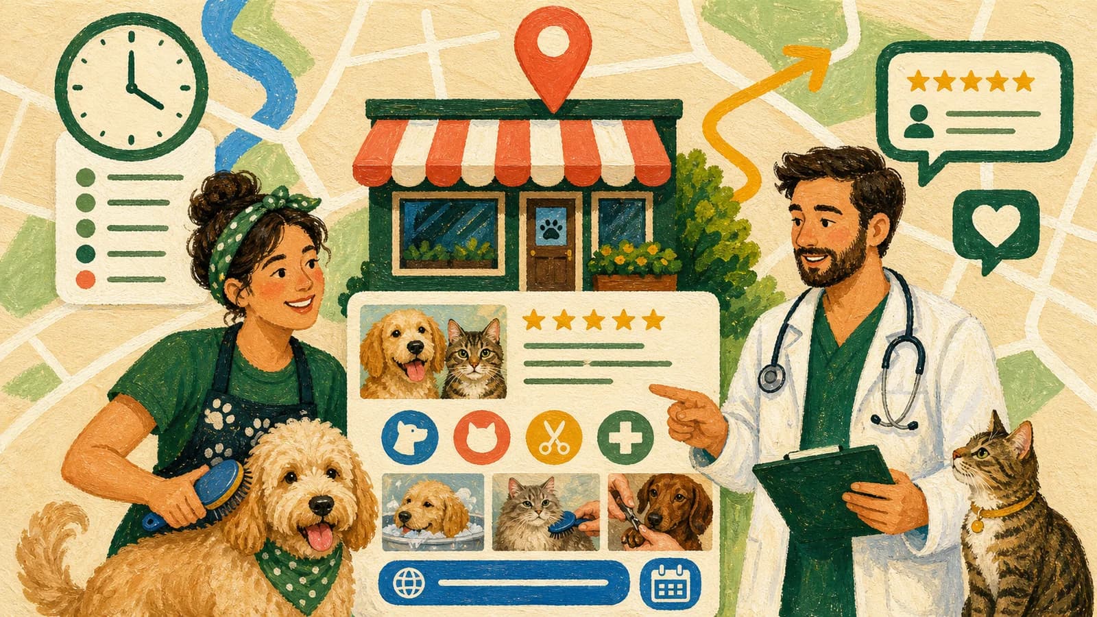 寵物美容／動物醫院 Google 商家檔案經營指南（2026）