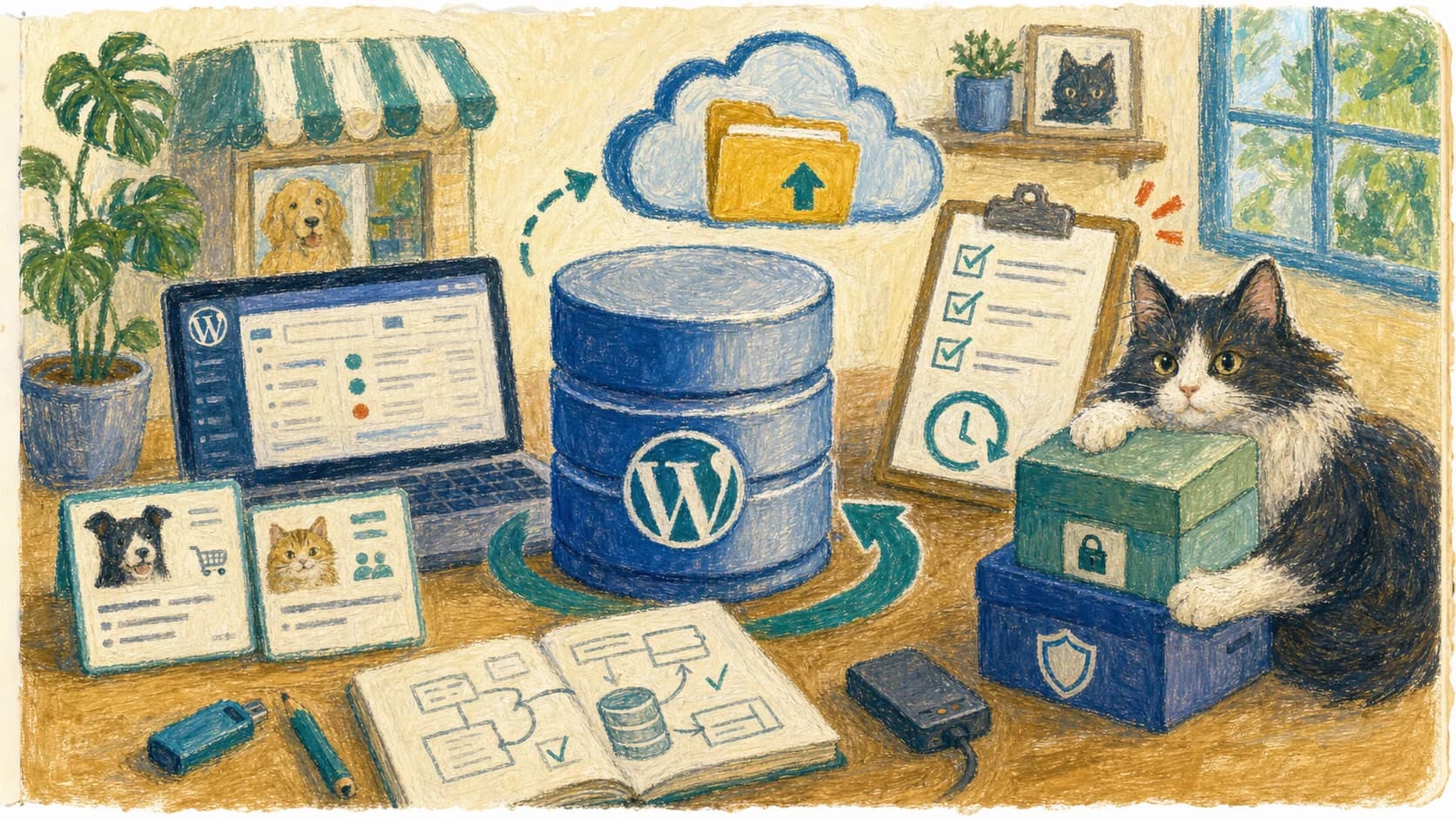 WordPress 資料庫掛了怎麼辦?中小品牌備份與還原 SOP
