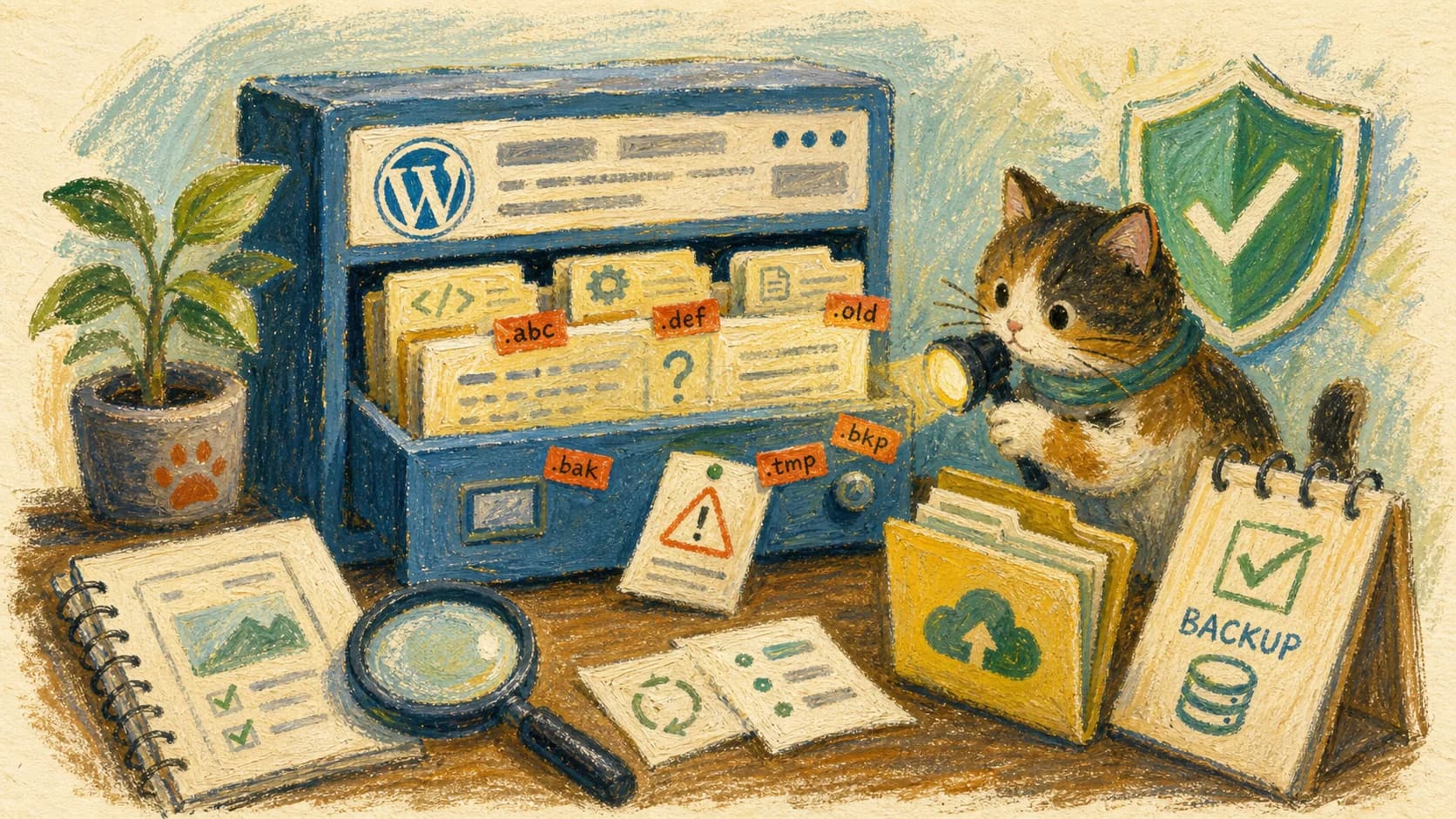 WordPress 被駭後核心檔案被改名怎麼辦?先不要急著重灌